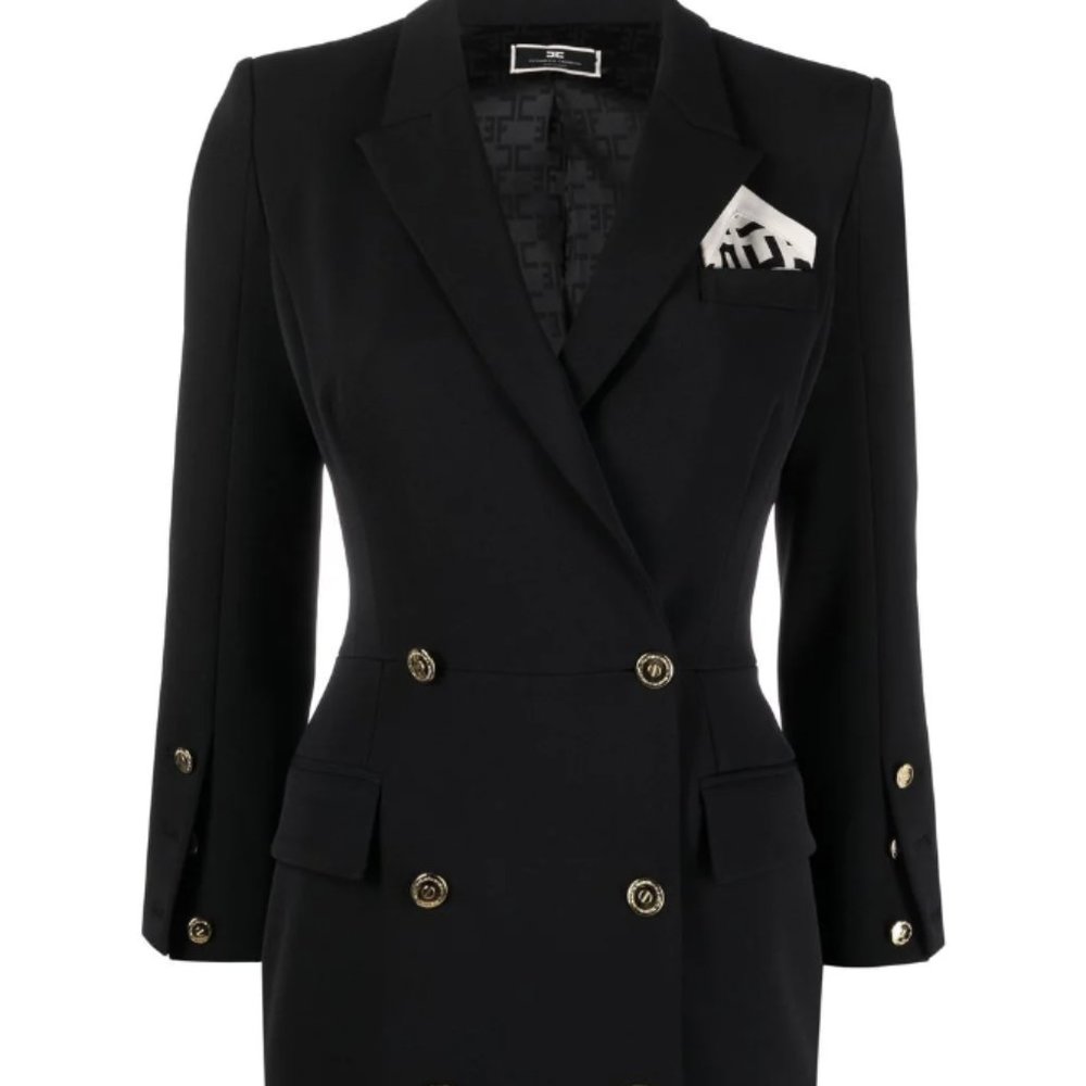 Double-breasted blazer dress